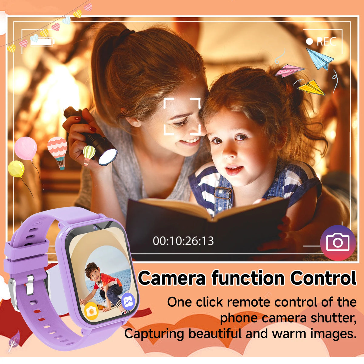 Kid's Smart Watch with Camera