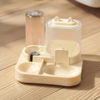 2-in-1 Large Pet Feeder & Water Dispenser
