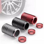 Aluminum Alloy Tire Valve Stem Caps – Universal Set of 4 for Car & SUV