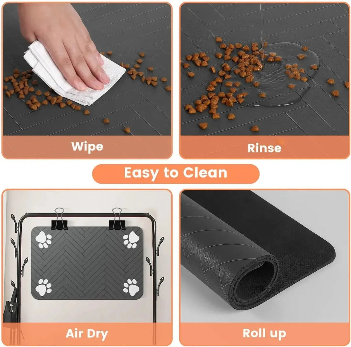 Pet Waterproof Quick Dry Placemat