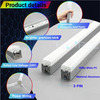 Dimmable Hexagon LED Ceiling Lights – RGB & Multi-Color, Garage/Gym/Gaming