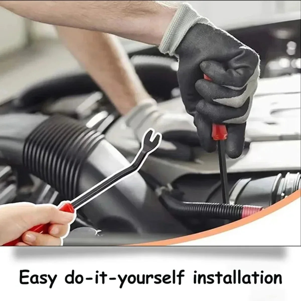 Car Door Panel Trim Removal Tool Kit – 5-Piece Clip Pry Set for Auto Interior