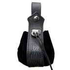 Medieval Viking Drawstring Waist Bag — Retro Coin Pouch for Renaissance Fairs, LARP & Cosplay