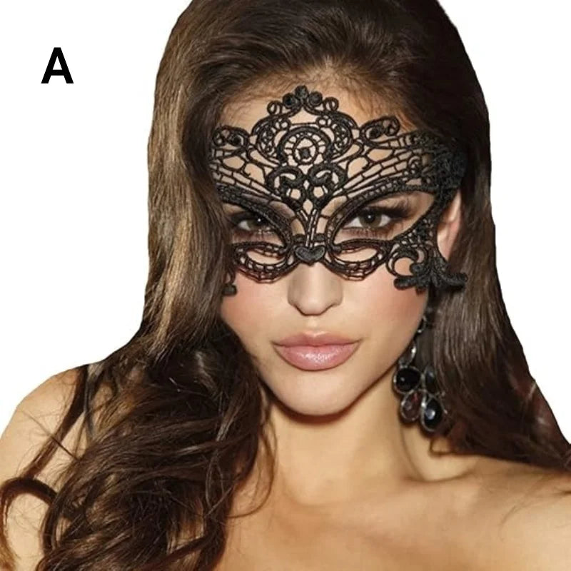Lace Masquerade Eye Mask for Women – Halloween & Costume Party