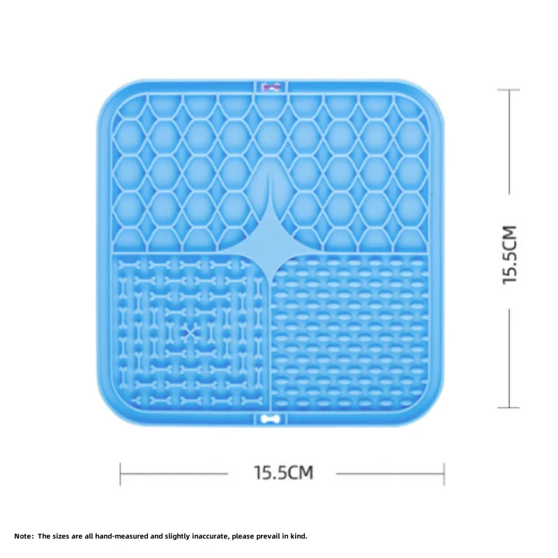 1, 2 or 5pcs Silicone Dog Lick Mat