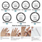 R09 Smart Ring with Charging Case | Heart Rate, Blood Oxygen & Sleep Monitor | 5ATM Waterproof