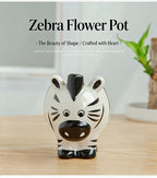 Cute Animal Ceramic Succulent Planter – Balcony & Desktop Home Decor