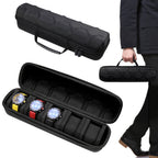 5-Slot Hard Shell Travel Watch Case