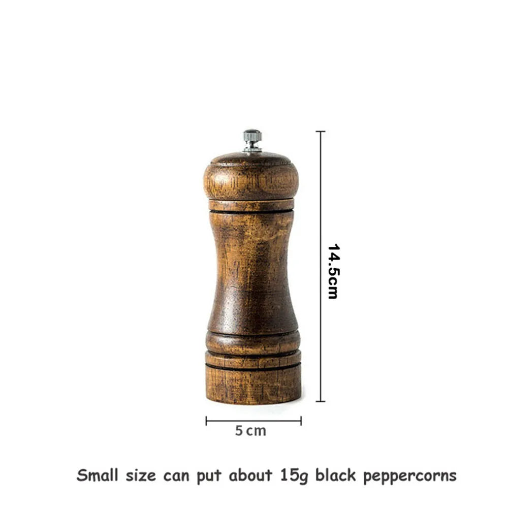 5",  8",  10" Solid Wood Salt and Pepper Grinder