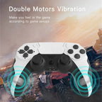GAMINJA P48 Wireless Gamepad | Six-Axis Gyroscope Controller for PS4, PS3 & PC