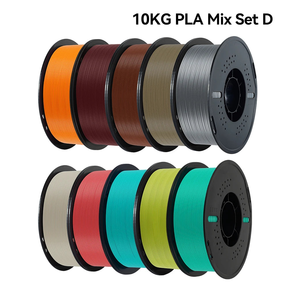 KINGROON 10rolls 1.75mm PLA Filament