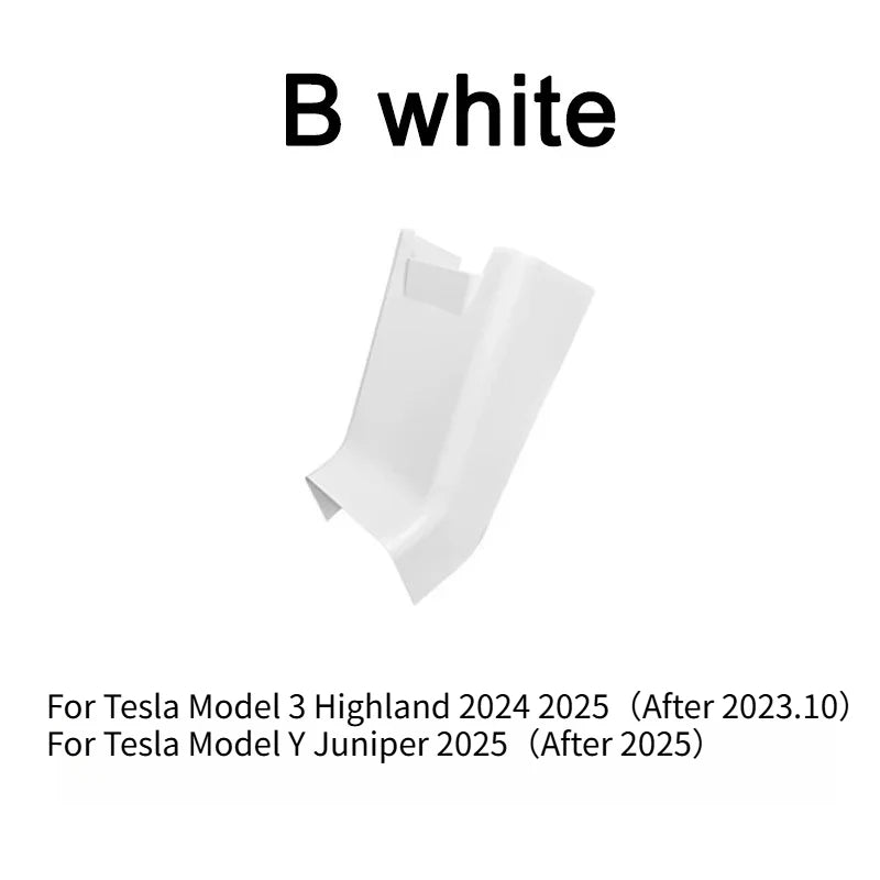 Rear Screen Cover & Back Air Vent Trim for Tesla Model Y Juniper & Model 3 Highland (2024–2026)