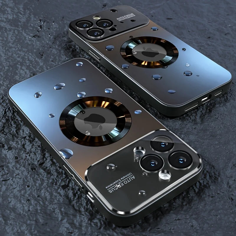Luxury Glass MagSafe iPhone Case