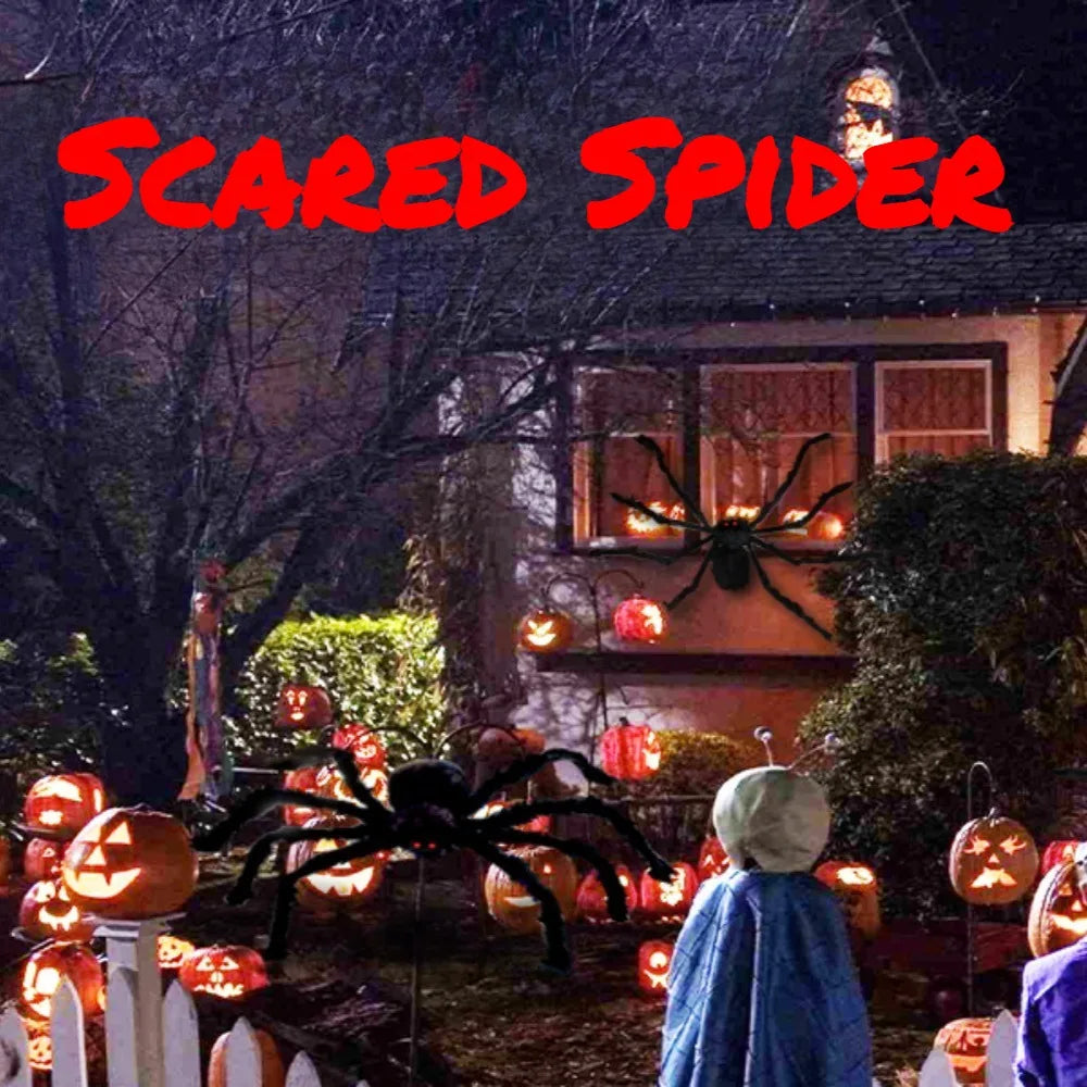 Halloween Giant Spider Decoration | Indoor & Outdoor Yard Prop