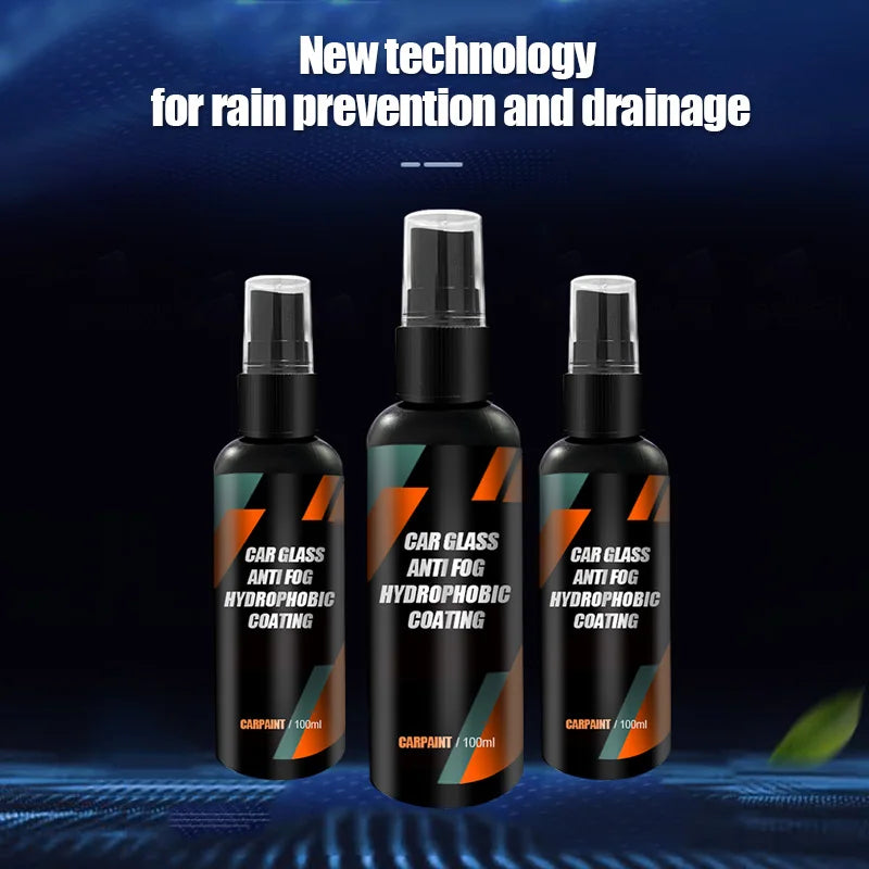Hydrophobic Car Glass Water Repellent Spray – Anti-Rain Windshield Coating
