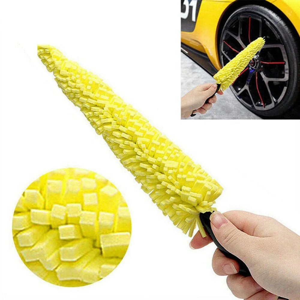Tire & Rim Cleaning Brush – Effortless Wheel Detail Tool