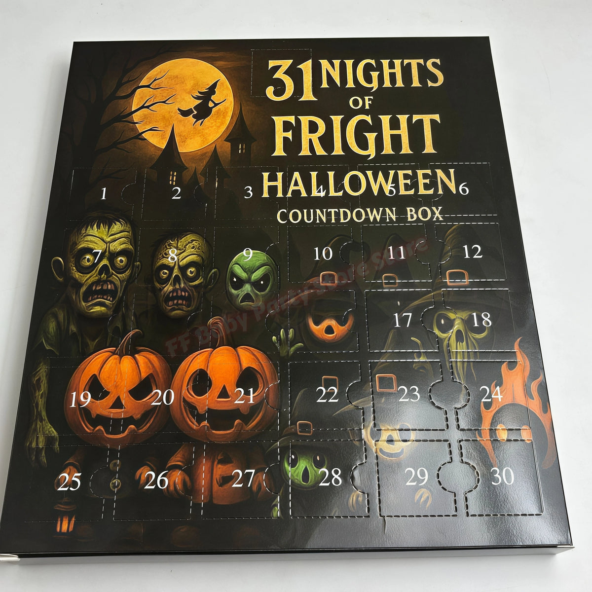Halloween Advent Calendar 2026 – 31 Nights of Fright with 3D Mini Spooky Figurines