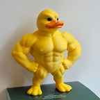 Muscle Duck Statue – Whimsical 3D Figurine for Desk, Shelf & Home Decor