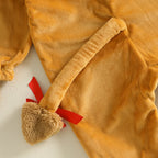 Baby Lion Costume – Furry Plush Jumpsuit for Boys & Girls