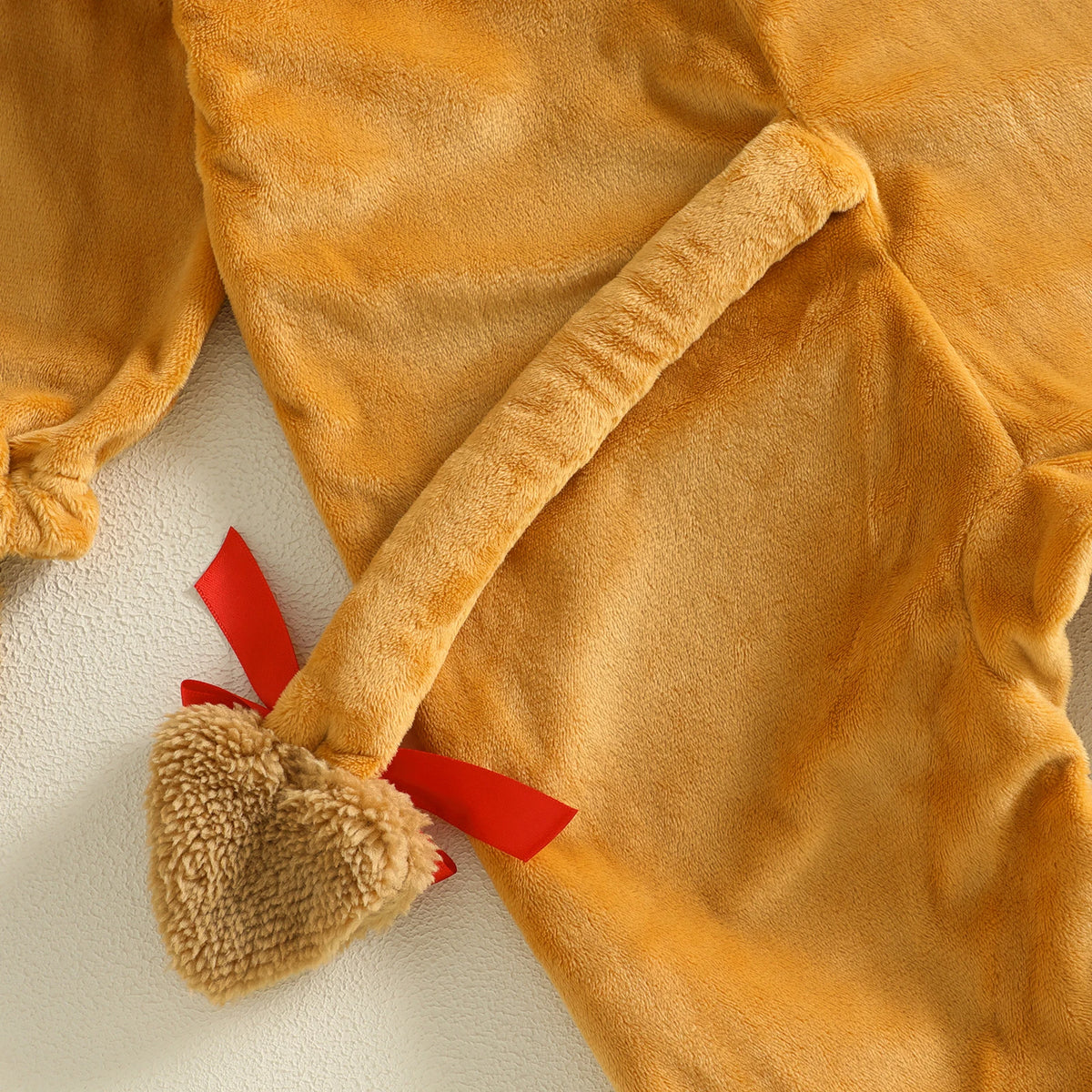 Baby Lion Costume – Furry Plush Jumpsuit for Boys & Girls