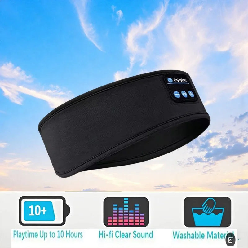 Bluetooth Sleep Headband – Wireless Headphones & Eye Mask