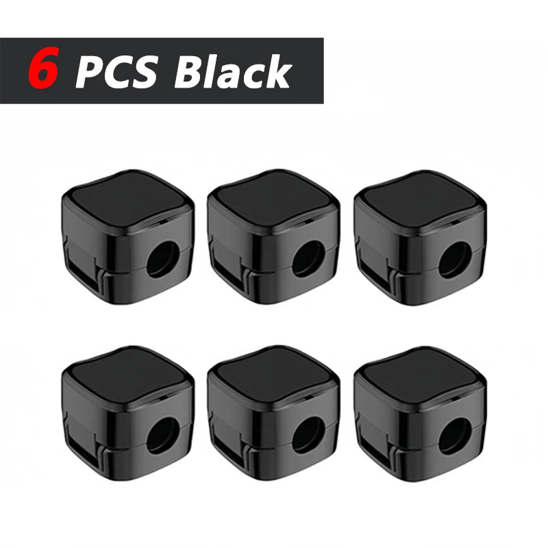Adhesive Cable Clips – Under-Desk Cord Management Organizer