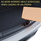 TPE Trunk Sill Plate & Rear Bumper Guard for Tesla Model Y Juniper 2025–2026