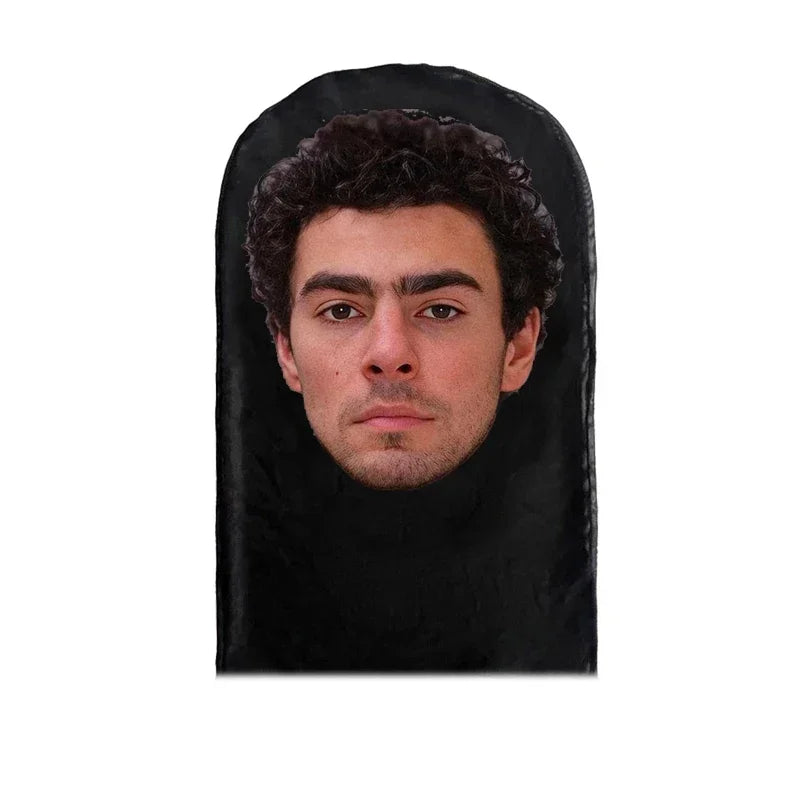 3D Full Face Mask | Funny Printed Halloween Cosplay Head Scarf