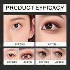 3-Piece Eye Makeup Kit – Eyeshadow Brushes & Stencil Molds