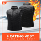 Graphene Heated Vest – USB Electric Heating Jacket for Men & Women