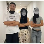 3D Full Face Mask | Funny Printed Halloween Cosplay Head Scarf