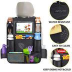 Car Seat Back Organizer with Tablet Holder
