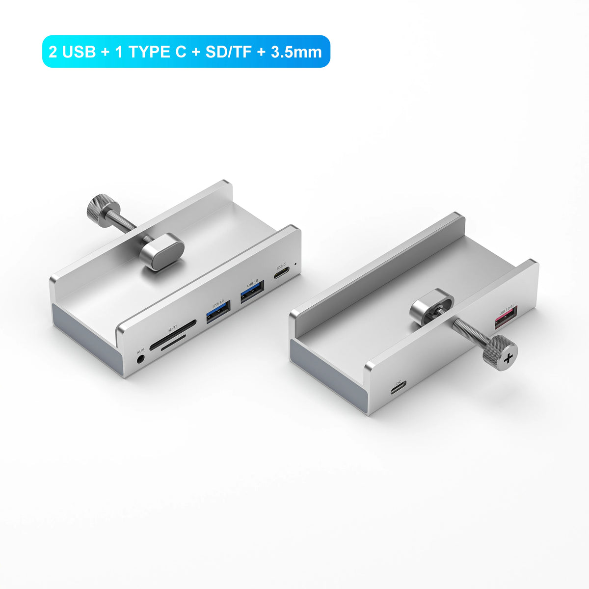 USB 3.0 Hub Multi-Port Adapter | Up to 6 Ports with USB-C, SD & TF Card Reader