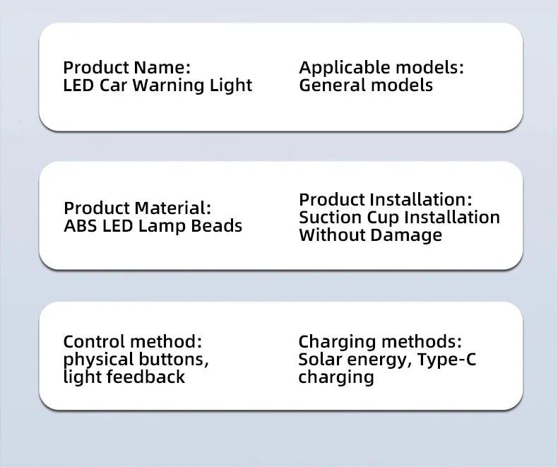 Solar Powered Car Eyes