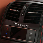 3D Metal Interior Sticker Badges for Tesla Model 3, X & S