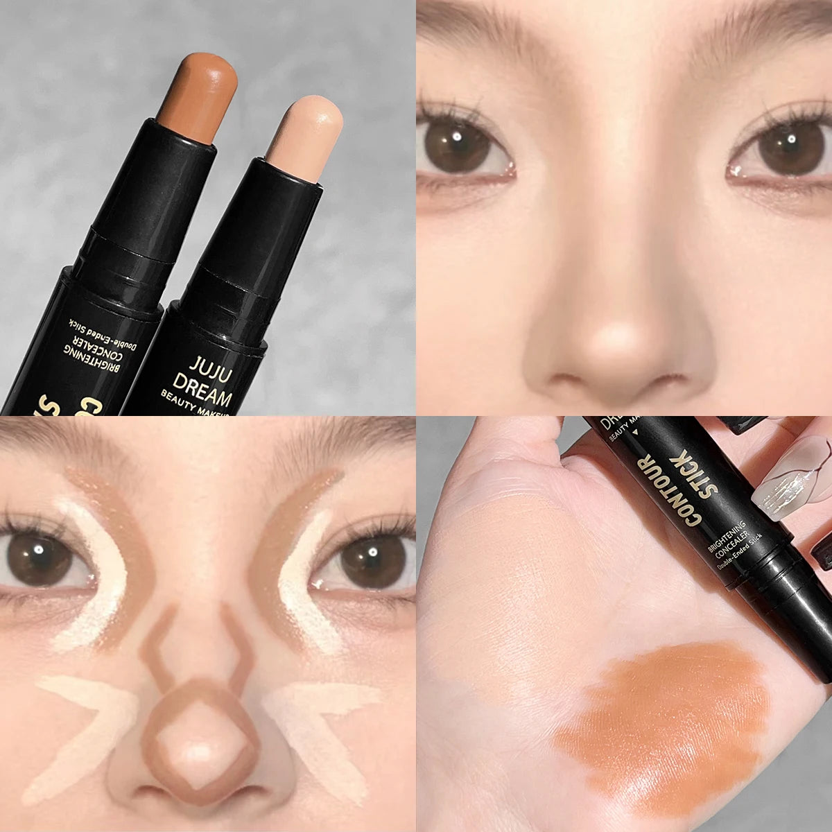 Dual-Ended Contour & Concealer Stick