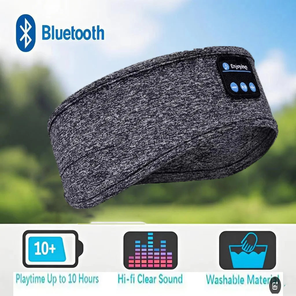 Bluetooth Sleep Headband – Wireless Headphones & Eye Mask