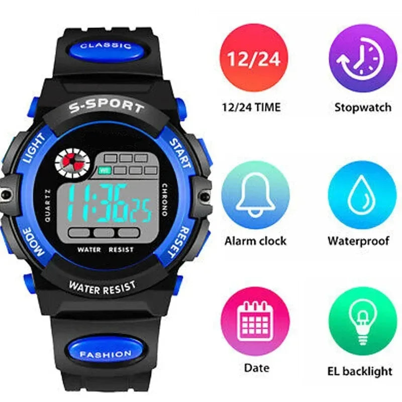Kid's Digital Sport Watch