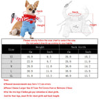 Halloween Cosplay Costume for Dogs & Cats – Funny Striped Jacket