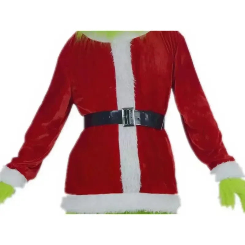 Grinch Christmas Costume – Ugly Green Monster Cosplay Set
