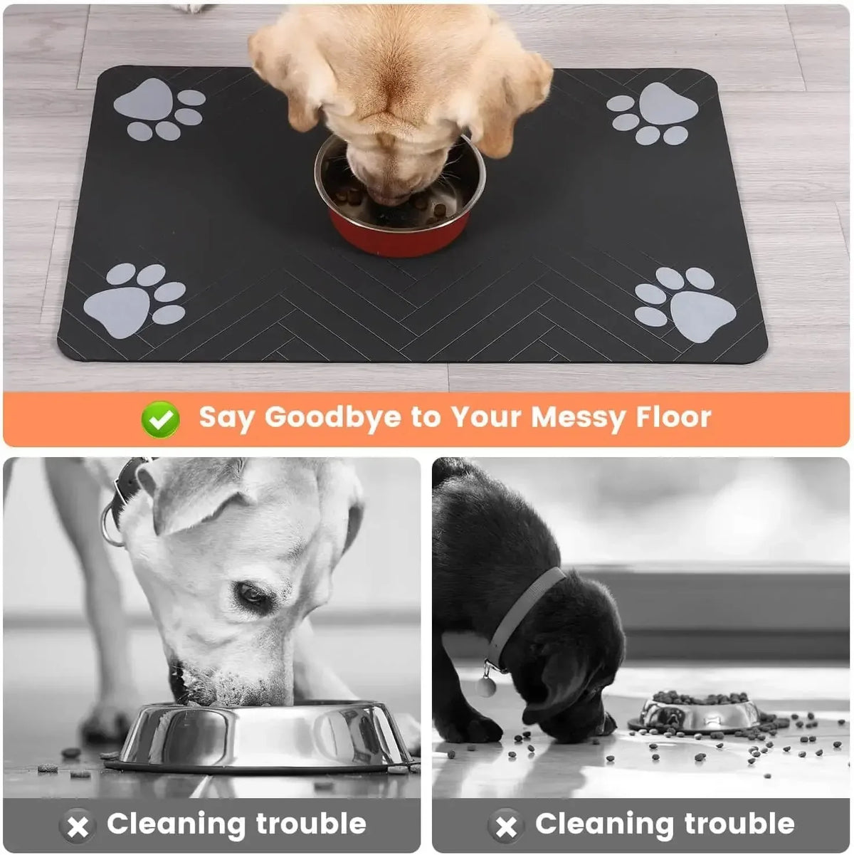 Pet Waterproof Quick Dry Placemat