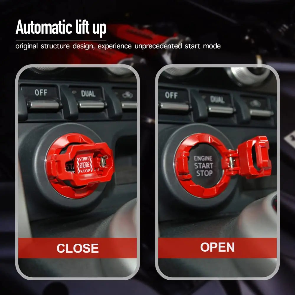 Car Start Stop Button Cover – Engine Ignition Switch Protector