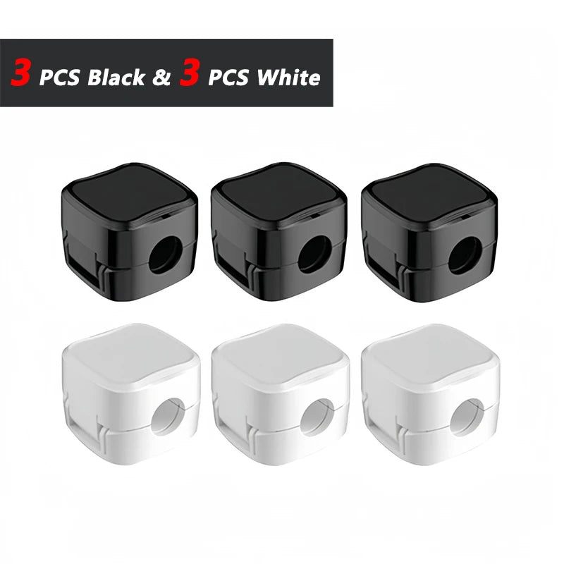 Adhesive Cable Clips – Under-Desk Cord Management Organizer