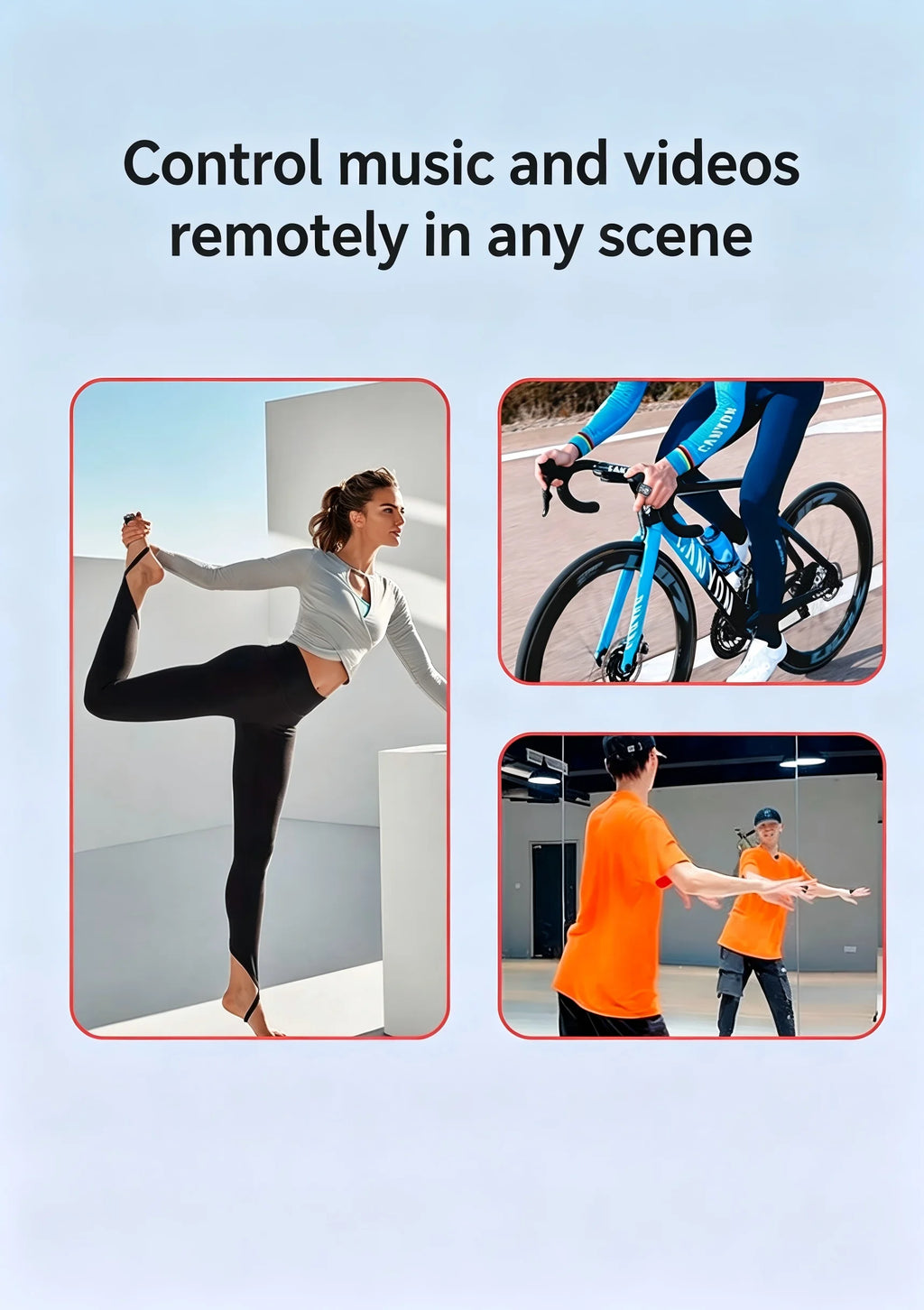 Bluetooth Scrolling Ring Remote – Page Turner & Camera Shutter Controller
