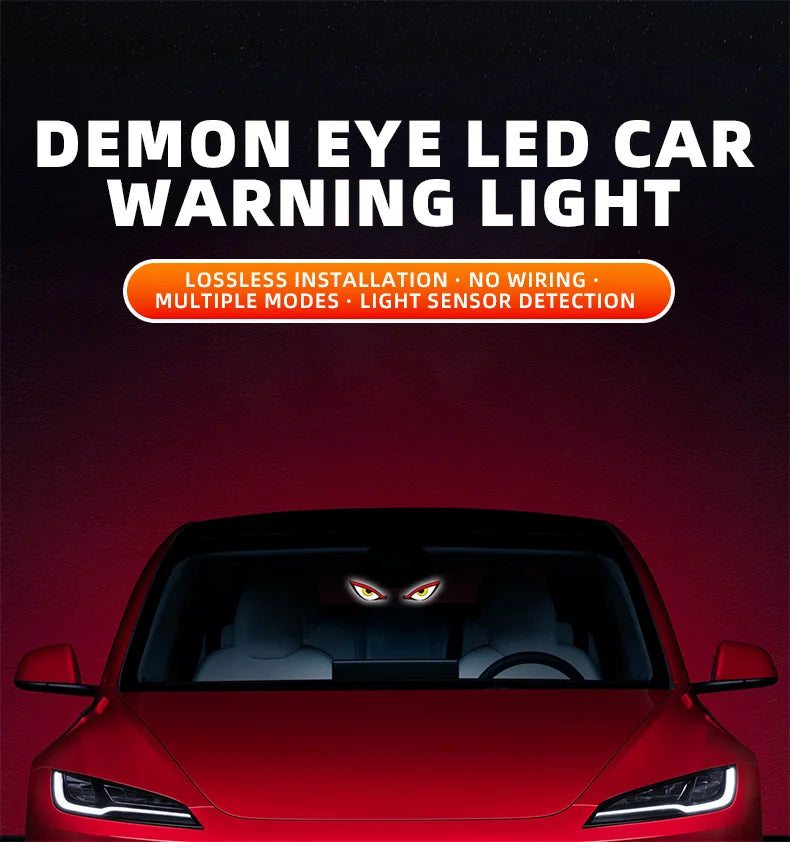 Solar Powered Car Eyes
