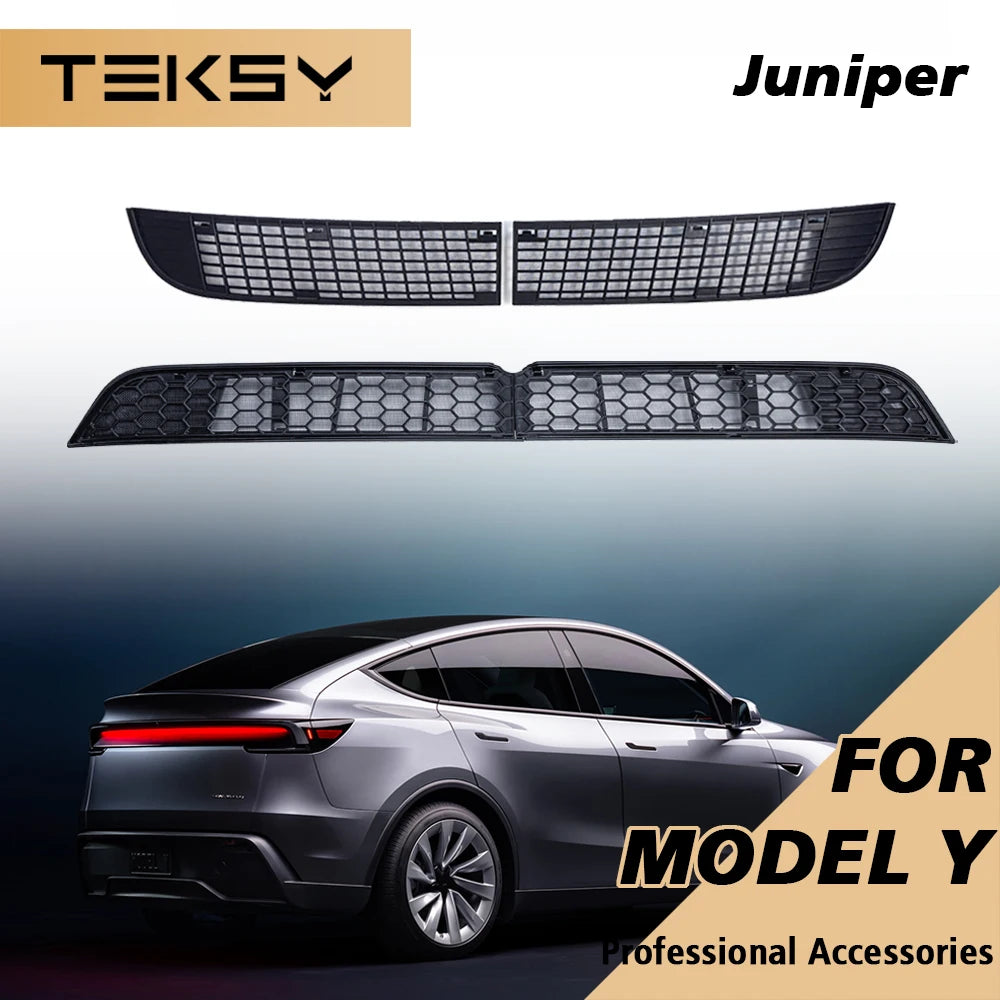 Anti-Insect Grille Net & Air Inlet Dust Cover for Tesla Model Y & Y Juniper 2026