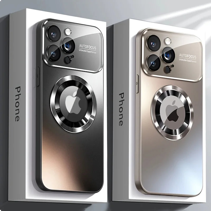 Luxury Glass MagSafe iPhone Case
