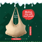 Santa Fake Belly & Butt Costume Props – Sponge Filling for Instant Santa Transformation