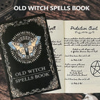 Witch Spells Book – Halloween, Birthday & Holiday Gift for Witches & Wizards