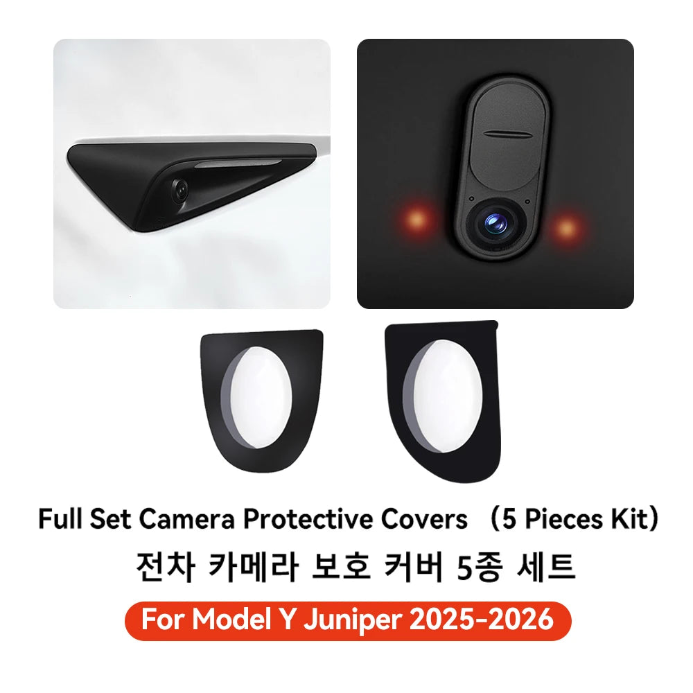 Side Turn Signal Camera Trim Cover for Tesla Model 3 Highland & Model Y Juniper